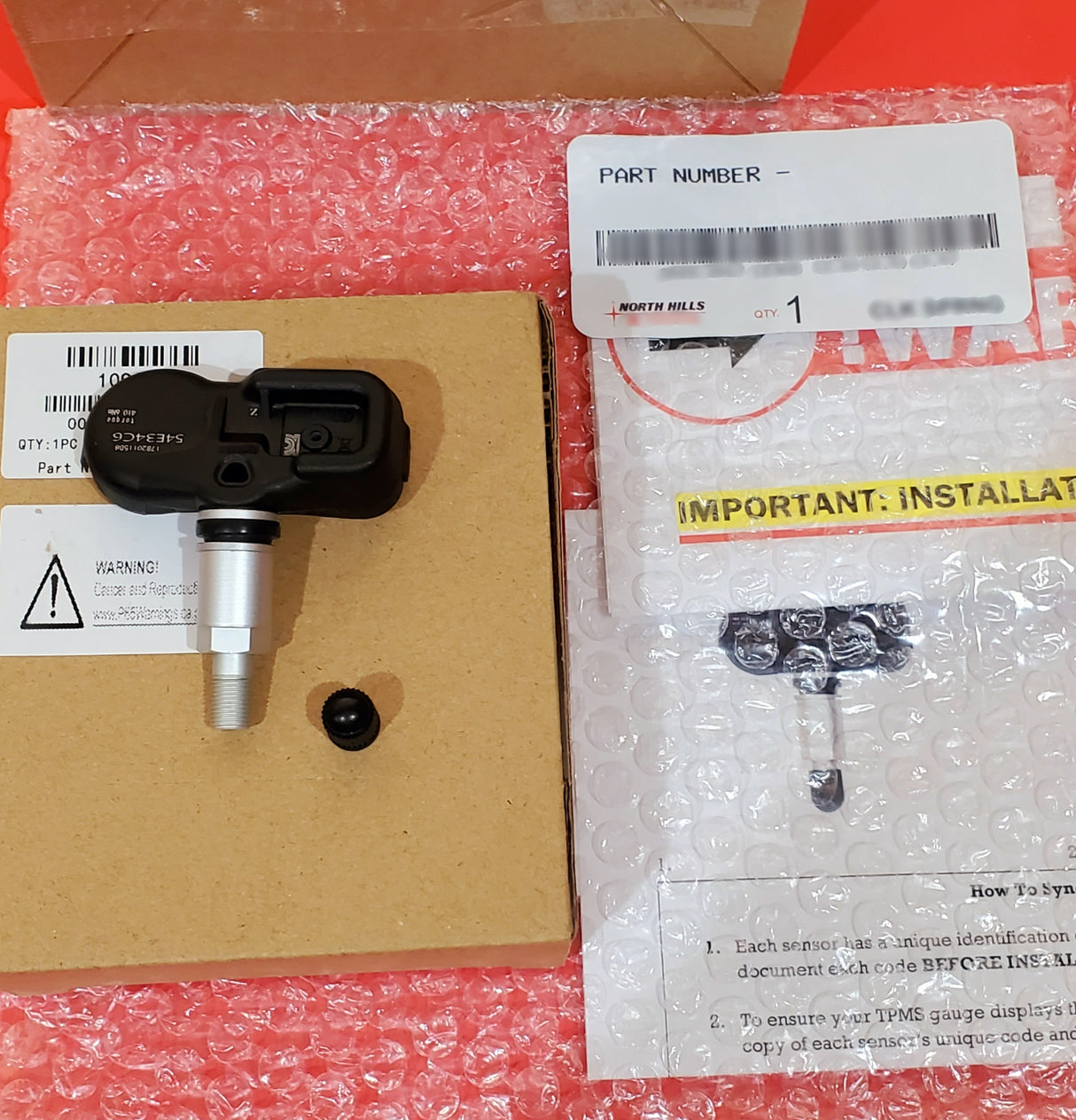 New | OE# 42607-33012 | TPMS | Toyota/Lexus | 42607 33012 | 4260733012