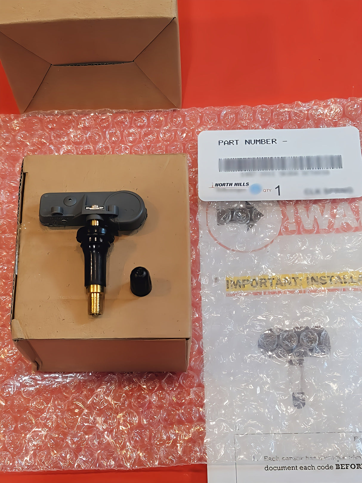 New | OE# F2GT-1A150-AB | TPMS | Ford/Mazda/Lincoln | F2GT 1A150 AB | F2GT1A150AB | Tire Pressure Sensor